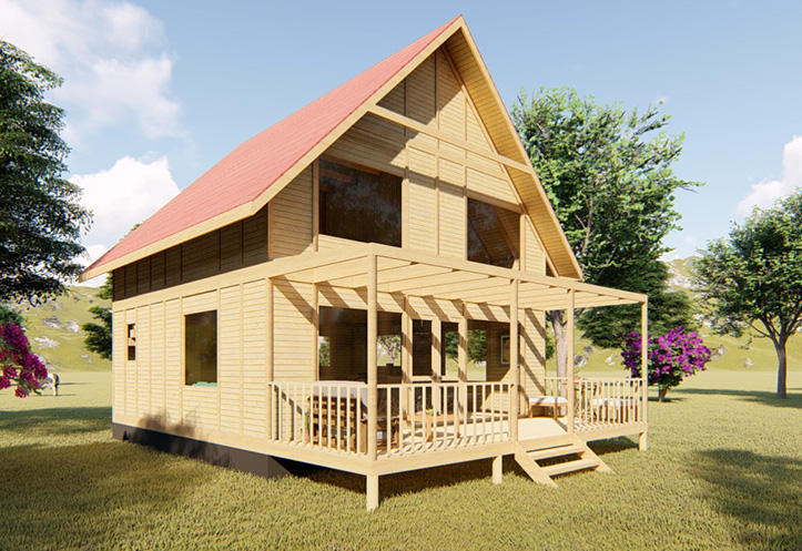 Cabañas de madera prefabricadas: elija su cabaña de jardín